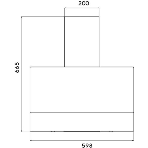 Фото - Витяжка декоративна Kumtel DA6-835 WHITE